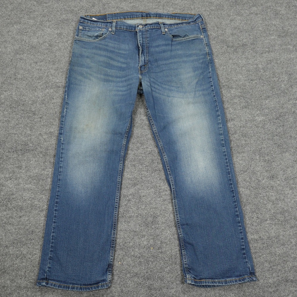 Levi's 559 Jeans Mens 40x30 Blue Relaxed Straight Leg Stretch Medium Wash Denim